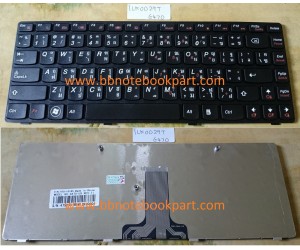 Lenovo Keyboard คีย์บอร์ด B470 B475E B490 /  G470  G475 /  V470  V480C /  Z470  Z370 ภาษาไทย/อังกฤษ